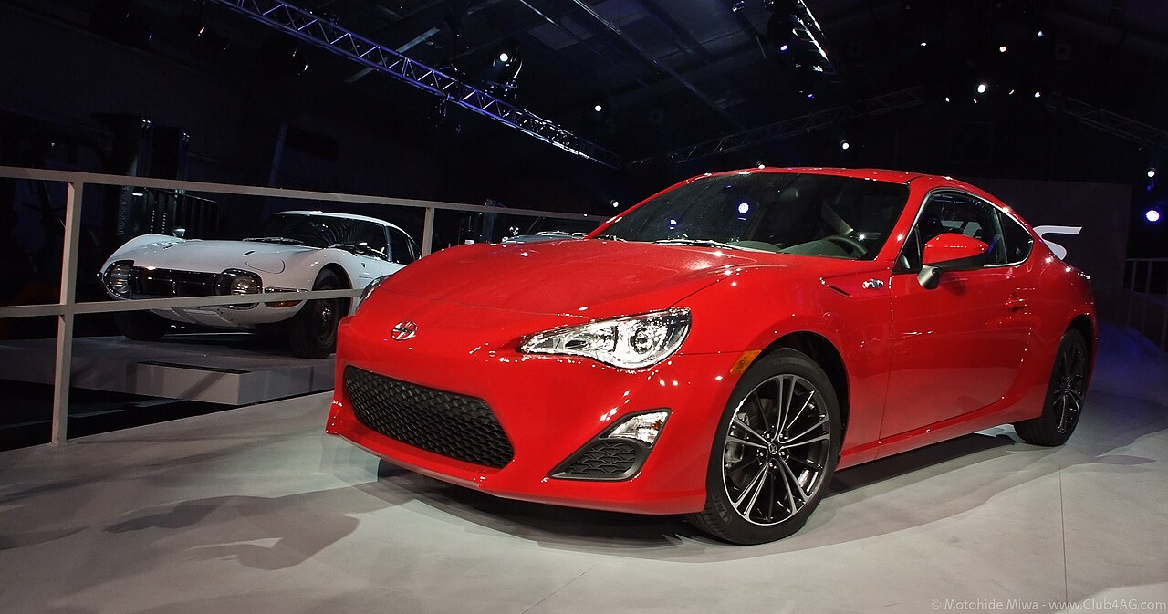 2011 Scion FR-S at a pre-launch preview event